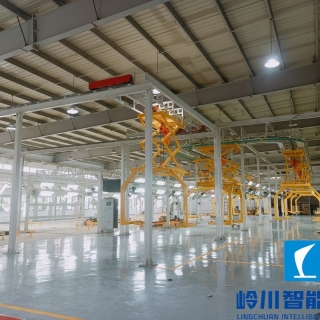 汽車底盤裝配升降係統