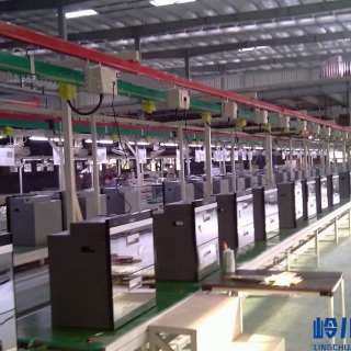 消（xiāo）毒櫃總裝流水線