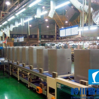 除濕機生產流水線