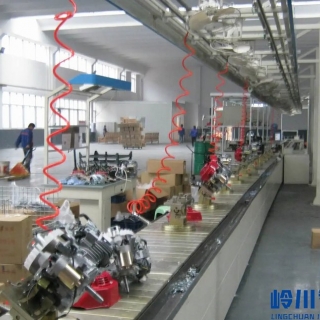 發電機組裝流水線