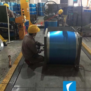 大型（xíng）風機裝配線