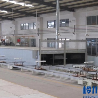 浴缸生產流水線