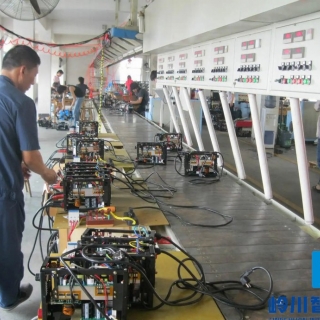 電焊機檢（jiǎn）測流水線