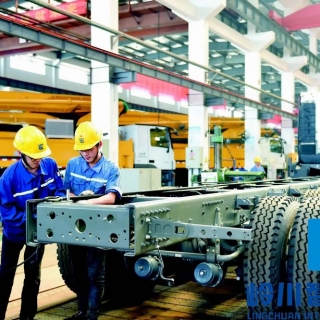 攪拌（bàn）車（chē）生產流水線