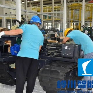 收割機裝配流水線