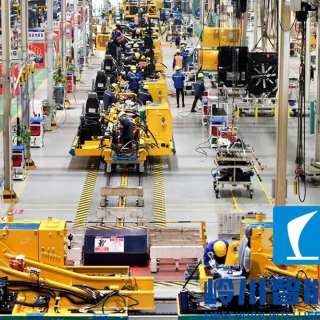 挖（wā）掘機生產線