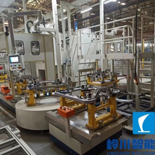 汽車變速箱流水線